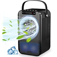 Mini Enfriador de Aire- Acondicionador de Aire Móvil- Enfriador de Aire | Humidificador | Ventilador Pequeño 3 en 1- con…